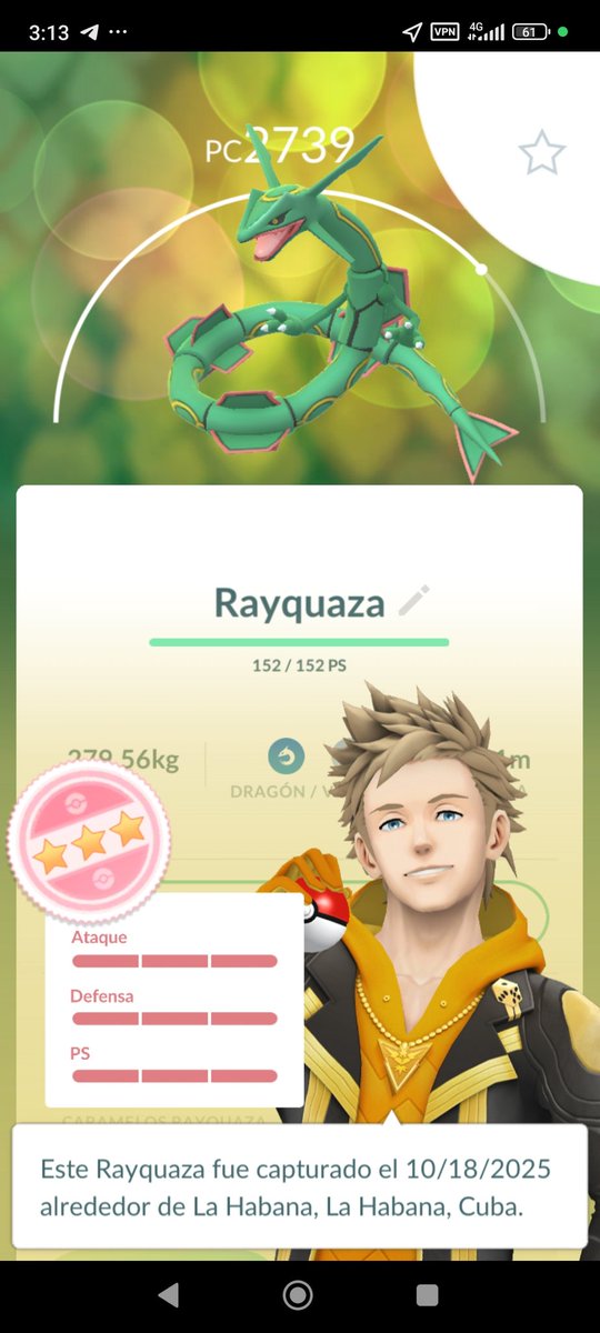 CubaPokemongo's tweet photo. Vengo a presumir 🙂
#Pokemon #PokemonGO #Rayquaza #PokemonGoRaids https://t.co/fCfy7AGRII