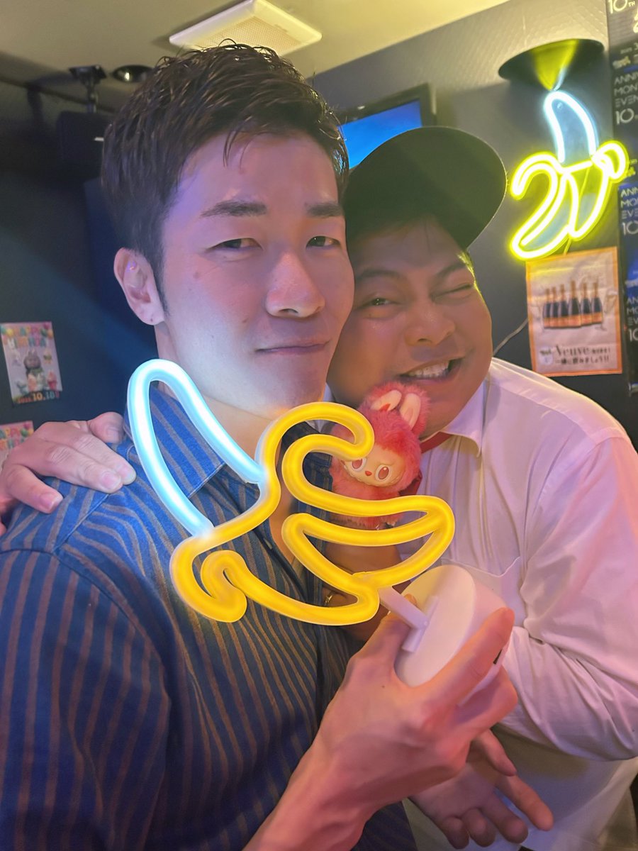 the_golden_dawn's tweet image. 今週もありがとうございました🫶💕

グリーンバナナ、今月はエリックのバースデー月間です🍌

来週は推しのノンケの初出勤なので、本気出したいと思います💪

エリックにラブブ貰ってしまった🥹