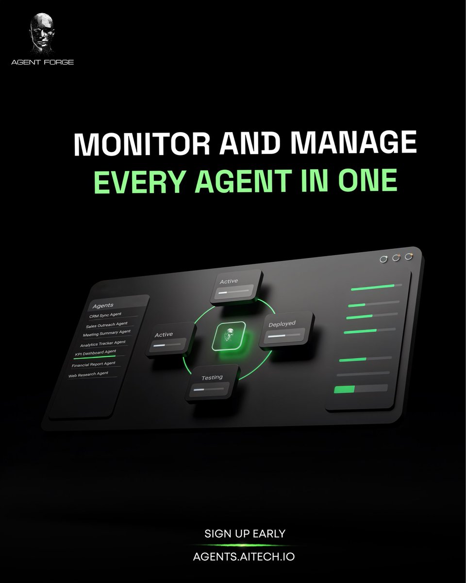 Agent Forge tweet media