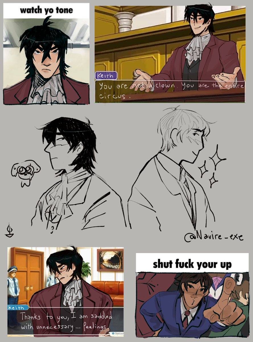 i have free will
-
#Voltron  #klance  #AceAttorney