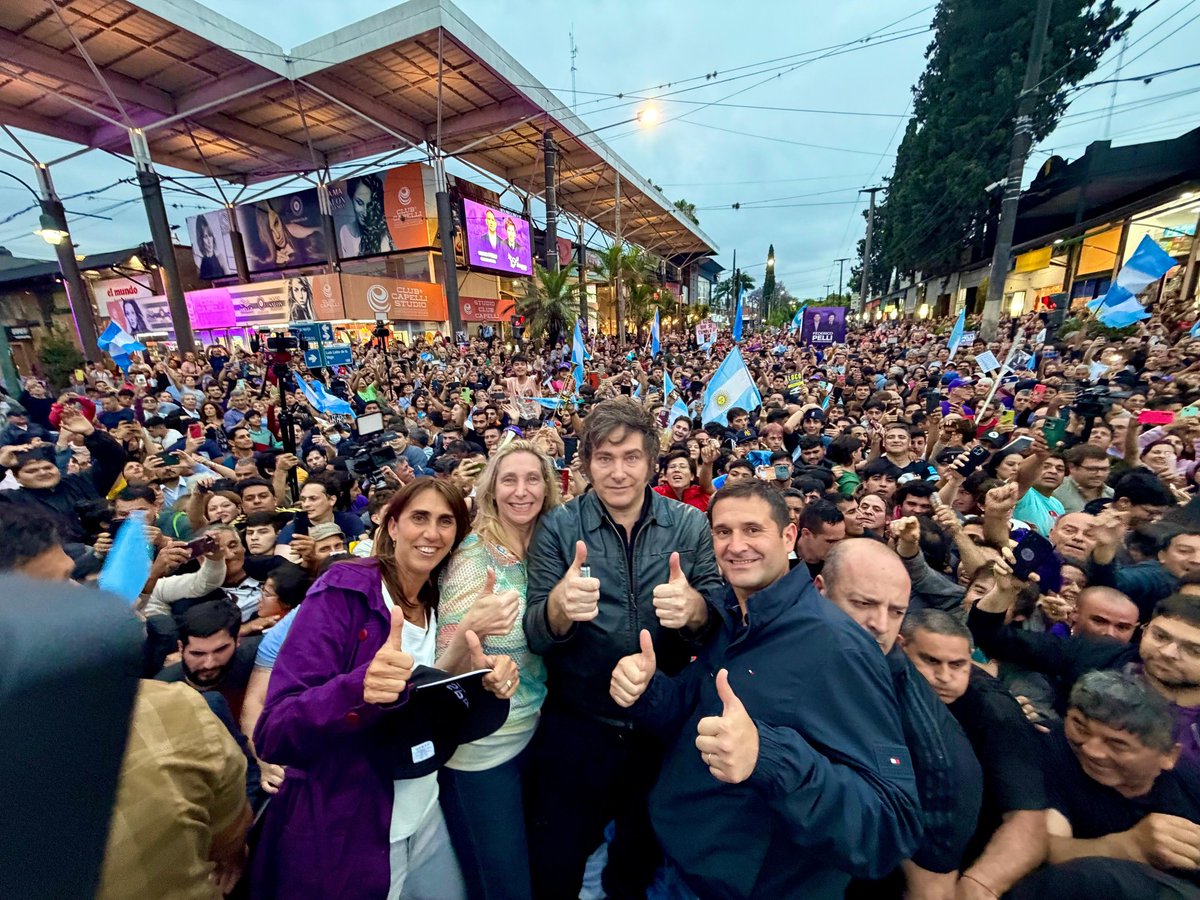 Muchas gracias Tucumán.
La Libertad Avanza o Argentina retrocede.
VLLC!