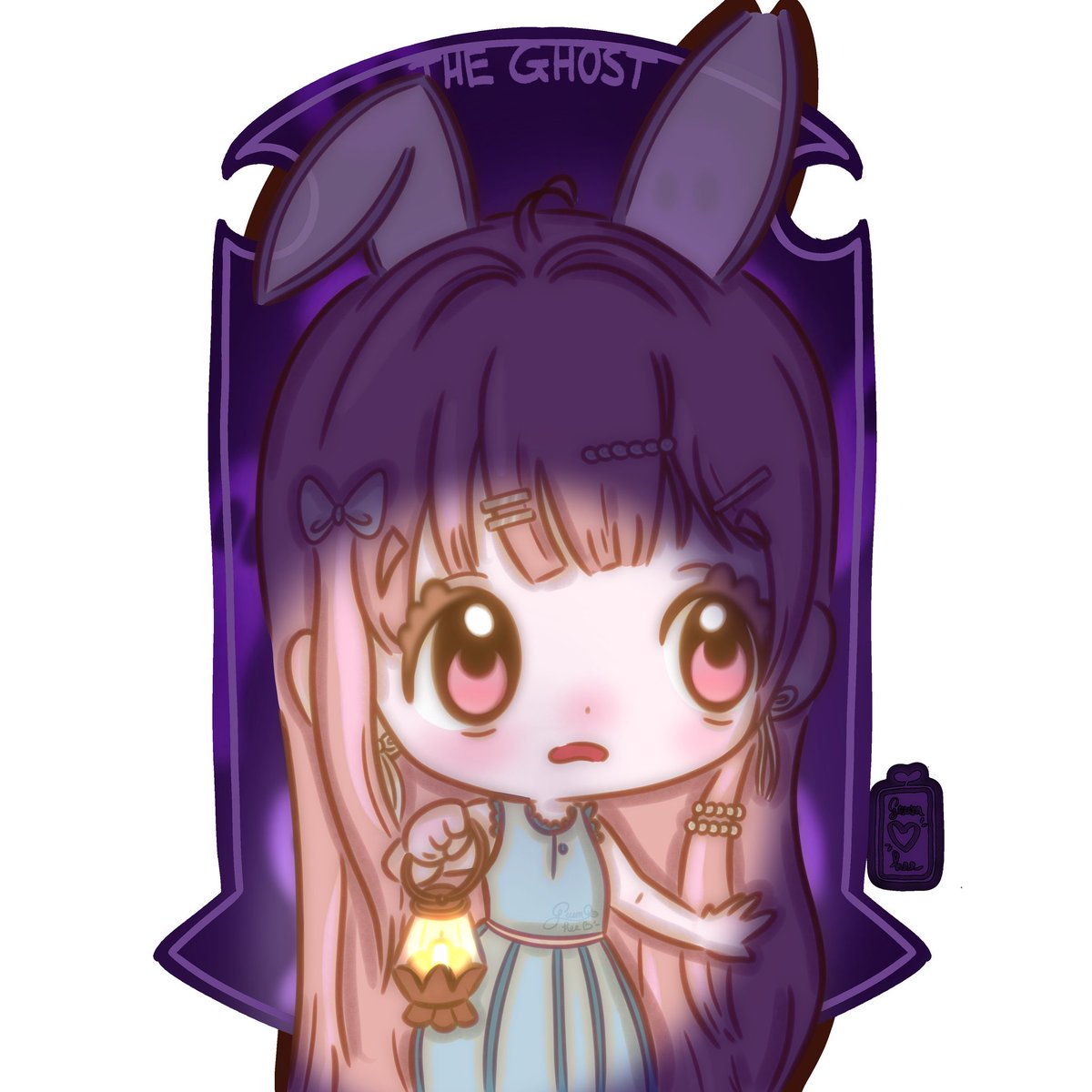 Thank you so much! This artwork is sooooo flipping ADORABLE and spookie, I love it so much! Please go show them some love! 🤍🥹 #SoftBuniArt 

🎨: <a href="/GooGeumHee/">GooGeumHee 🐸🌱🪷</a>