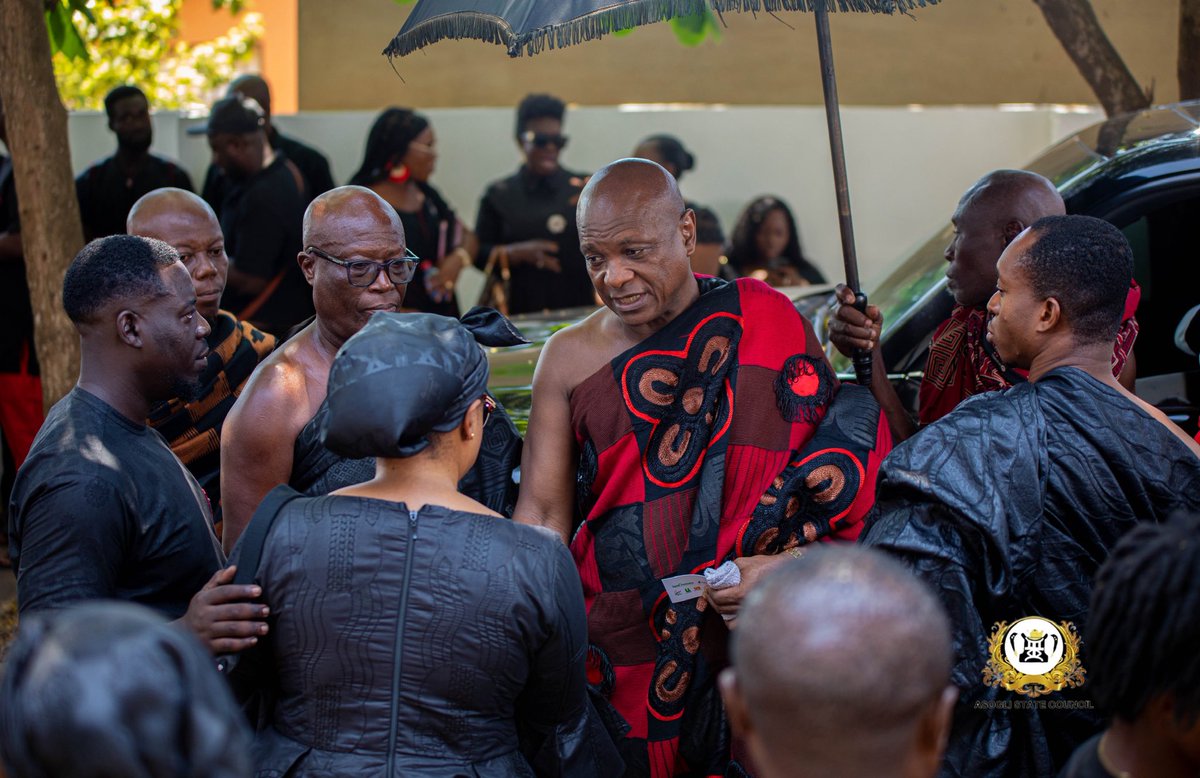 Today 15/10/25, I joined the family, wife &amp; friends of the late Michael Kwesi Ofori in Accra, to bid him farewell. A humble, visionary young entrepreneur whose passing is a great loss. May his soul rest in peace and his legacy inspire others to dream and lead with purpose.