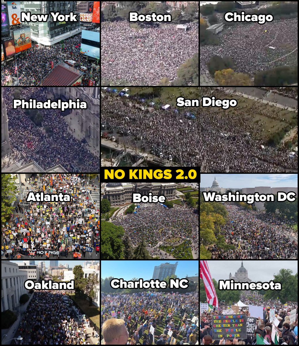 Goddamn! "No Kings" is off the chain!
Proud of you all!