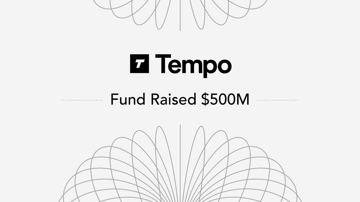 Another Huge Project ($500M Raised): Be Super Early! ⚡️

Meet Tempo

Tempo [<a href="/tempo/">tempo</a>] is a Layer 1 blockchain built for high throughput and stablecoin payments, designed to power real-world financial use cases.

- Raised $500 million at a $5 billion valuation
- Incubated by Stripe
