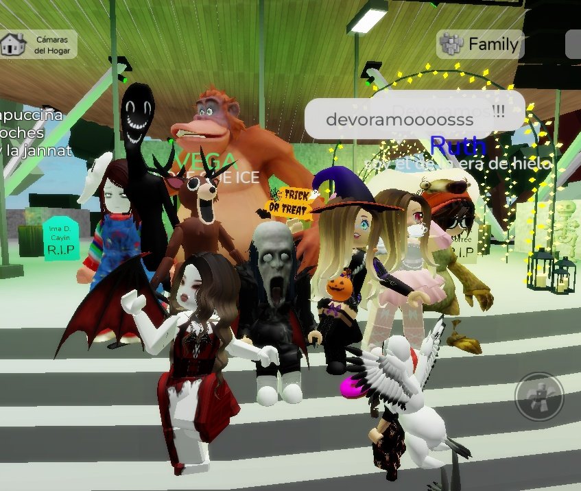 Me pase increíble jugando con ustedes,por aqui les dejo la foto que saque del concurso de disfraces
wii🩷🩵✨️
<a href="/oleeFran/">oleeFran</a> <a href="/LovelyEla_YT/">Ela</a>