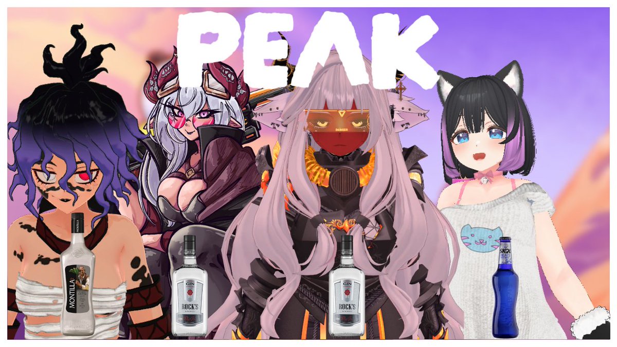 Hoje teremos live de Peak com <a href="/Cammymy_/">Cammy 🏳️‍⚧️ 👾 VTuber</a> <a href="/belph6c/">Vivi Belph ♠ #VtuberBR 🏳️‍⚧️</a> <a href="/NicoCell_/">Nicoo</a> 

Vamos estar bebendo, chorando e morrendo, às 20:00!! Acompanhem!!

twitch.tv/sulyvahnzenthy