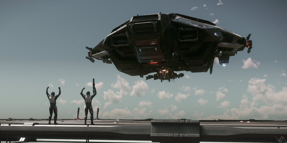 Anvil Paladin Making an Arrest - #StarCitizen #VirtualPhotography