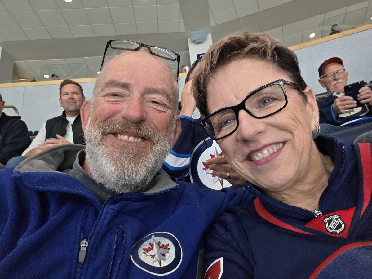 First <a href="/NHLJets/">Winnipeg Jets</a> game of the 25/26 season

#gojetsgo