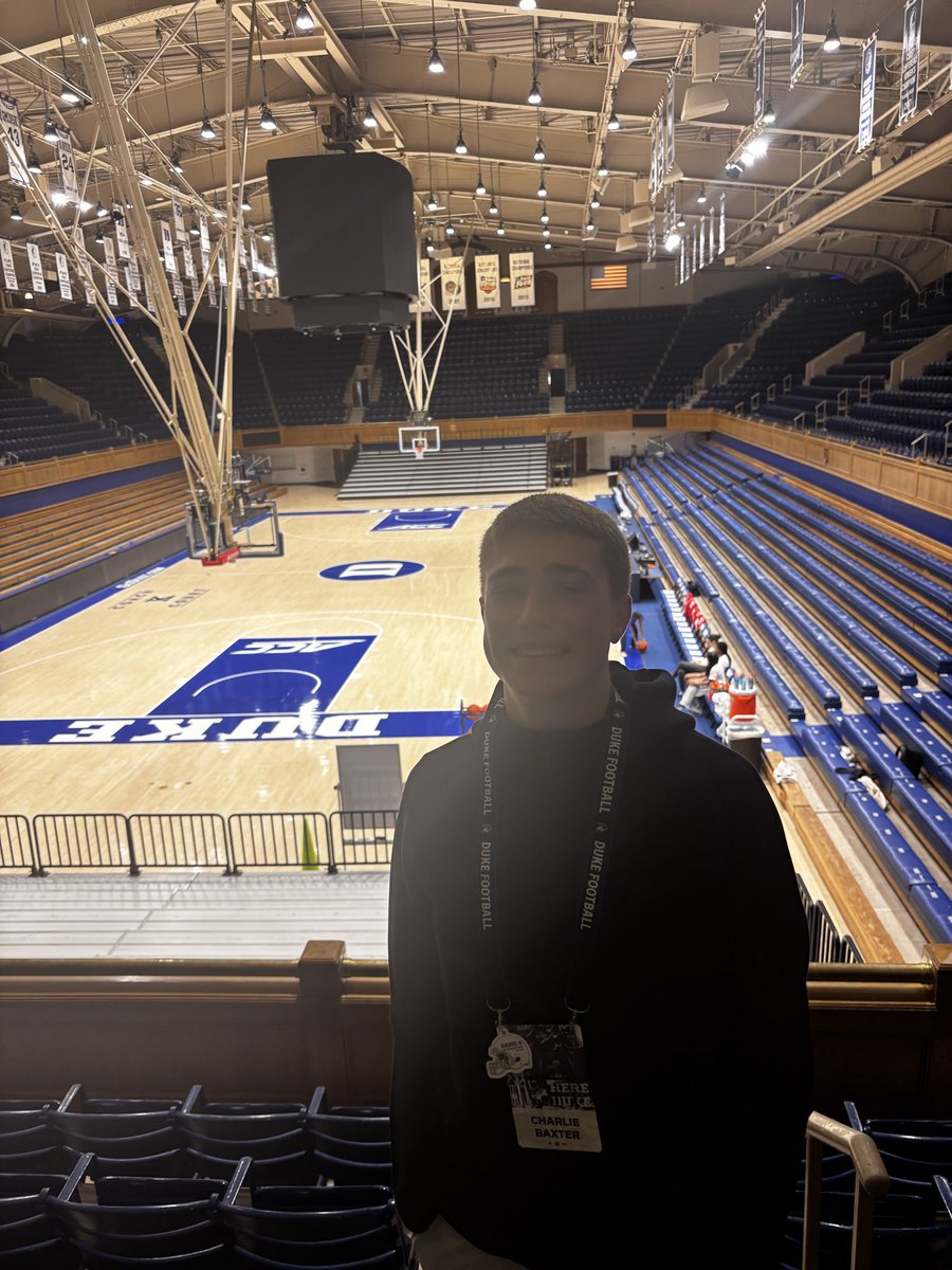 Had a great time visiting <a href="/DukeFOOTBALL/">Duke Football</a> today. I loved getting to meet and talk to <a href="/coachbrewha/">Coach Jonathan Brewer</a> and <a href="/CoachCamClark/">Cam Clark</a>! Thanks for having me! The culture was first class and the campus was amazing! 

<a href="/DUFBRecruit/">Duke Football Recruiting</a> <a href="/NwGaFootball/">NwGa Football</a> <a href="/CHSAthleticsGA/">ChristianHeritageAthletics</a> <a href="/RustyMansell_/">Rusty Mansell</a> <a href="/ChadSimmons_/">ChadSimmons</a>