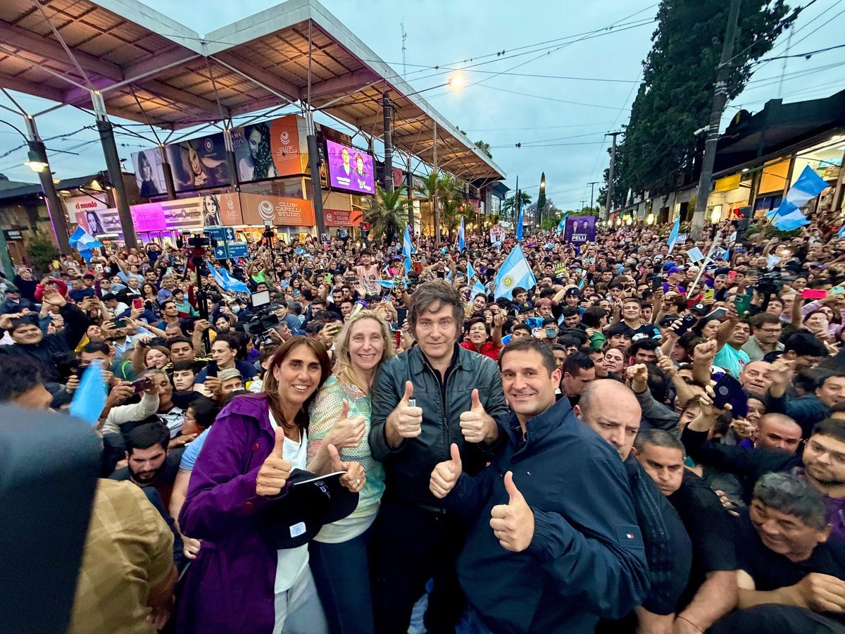 Tucumán demostró hoy que ratifica su apoyo a quienes quieren cambiar la historia. Miles de tucumanos respaldan el proyecto de transformación histórico liderado por el Presidente <a href="/JMilei/">Javier Milei</a> y que el candidato a diputado nacional <a href="/pellifederico/">Federico Agustín Pelli</a> busca impulsar en la provincia,