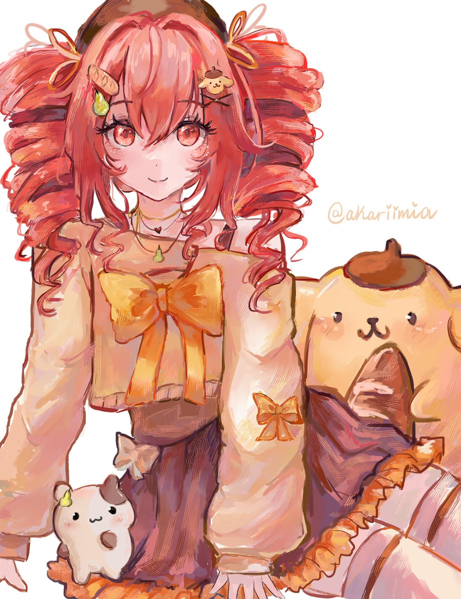 akariimia's tweet image. 🥖#KasaneTeto #重音テト #pompompurin