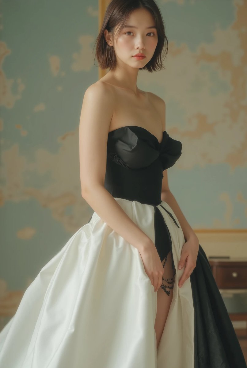 SusumuMind's tweet image. Good morning🌞
Elegant dress girl dances in the morning light's dream