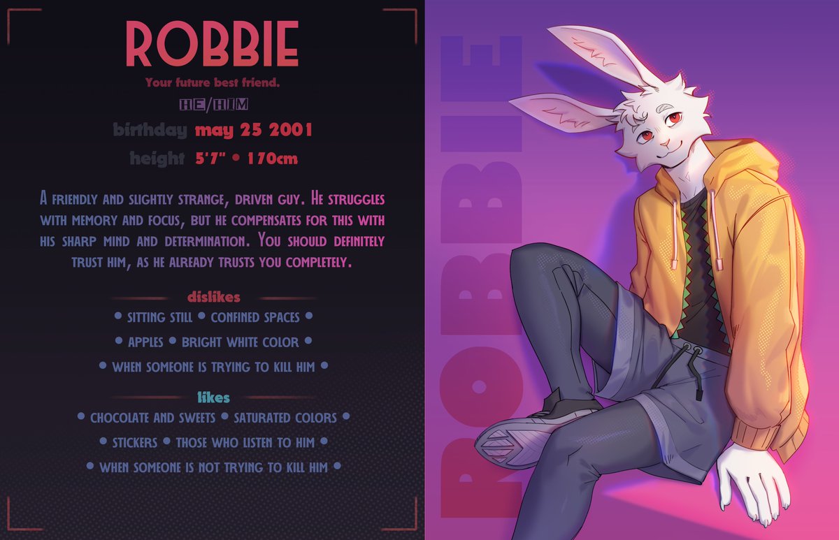Meet Robbie! He's your future best friend.