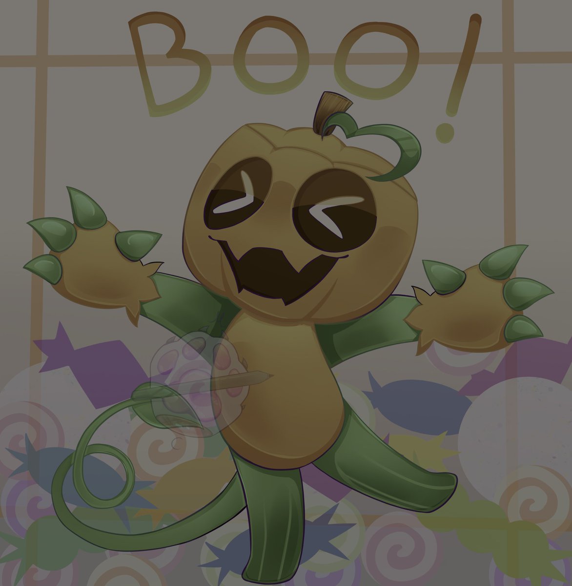 Gourdy art!! #dandysworld