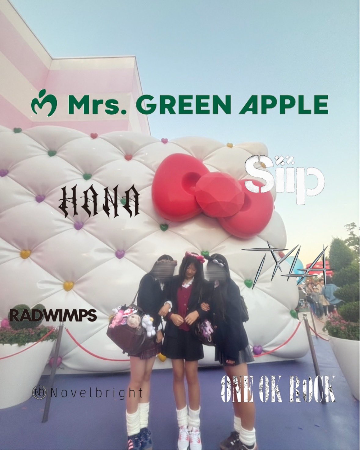 Mrs. GREEN APPLE ミセス パーカー バベルの塔 フーディー S Mrs
