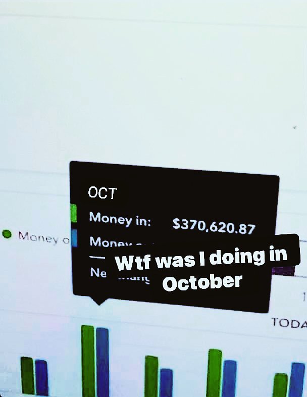 The_MackGray's tweet photo. That being said, if you have big goals
but sit on your ass and do nothing but
Trade with me on my platform platform every weekend.
profit or learn, leave a private message.
@The_MackGray
#wealth #cashflow #PassiveIncome
#investing #forexstil #motvation
#Crypto #mindest #profit https://t.co/nffxhlsxYG