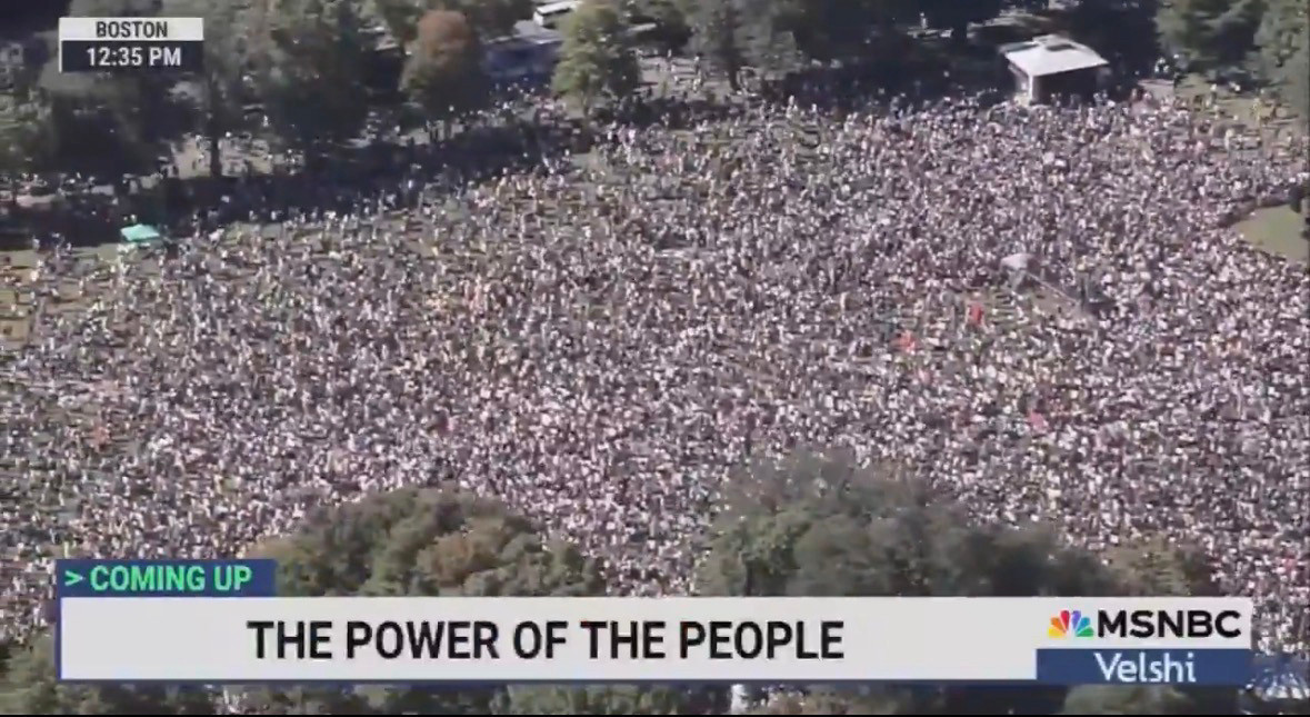 YourAnonCentral's tweet image. Millions of people have come together across the US to say no to the regime. Scenes from Boston, home of the original No Kings movement for the US.

The power of the people

 #3E #EndImpunity #EndAutogenocide #EndOligarchy #NoKings