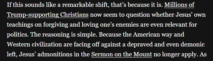 Noir_Domain's tweet photo. @richtafel Embarrassing on so many levels. Makes you question if they ever followed the teachings in the first place if it could be so easily cast aside. 
Who am I kidding, if our hybrid is so great that we can unironically claim Jesus simply couldn't see what we see, there's no hope. https://t.co/GqzsJmZp4N