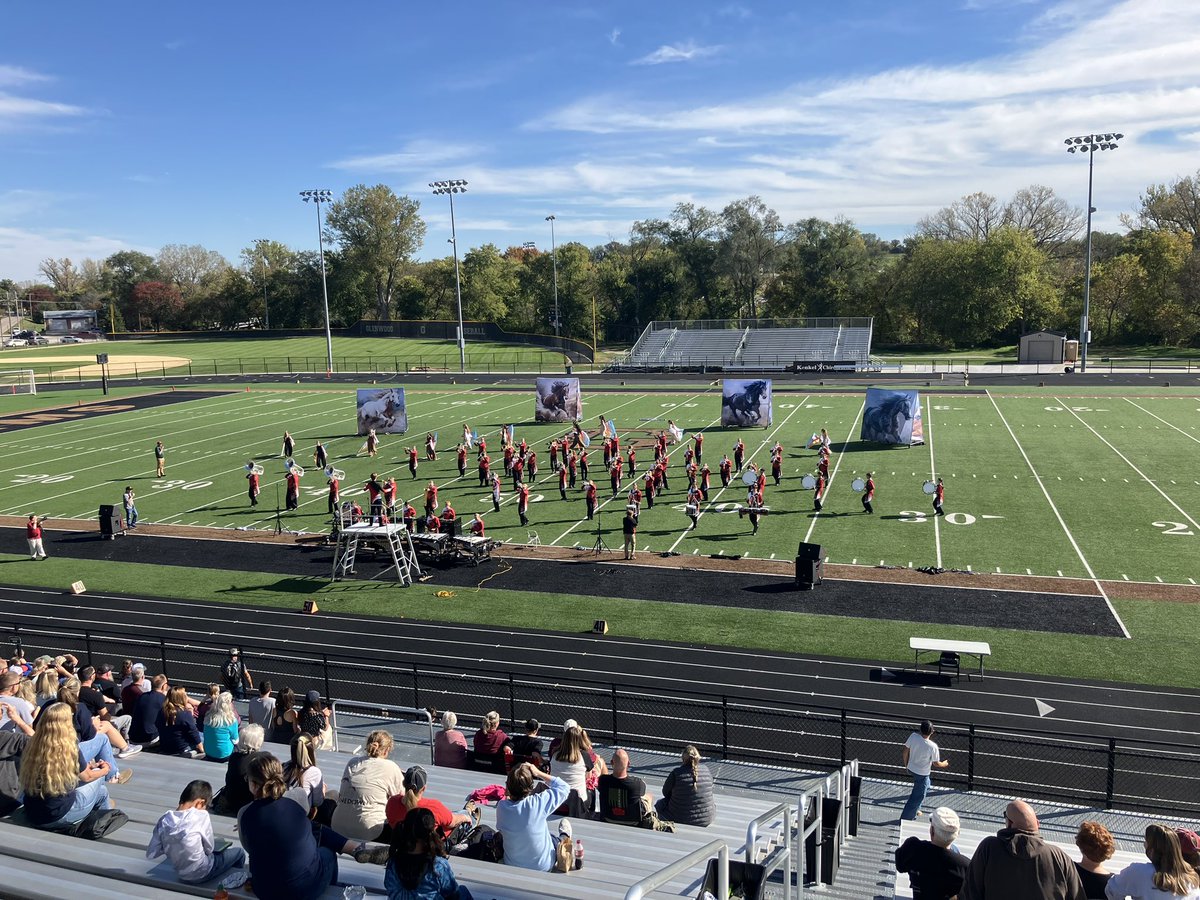 Panther Marching Band and Color Guard put on a great performance today at their state contest!!!