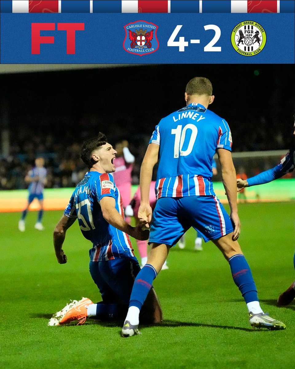 Carlisle United FC (@officialcufc) on Twitter photo THREE HUGE POINTS AT BP ๐ THREE HUGE POINTS AT BP ๐