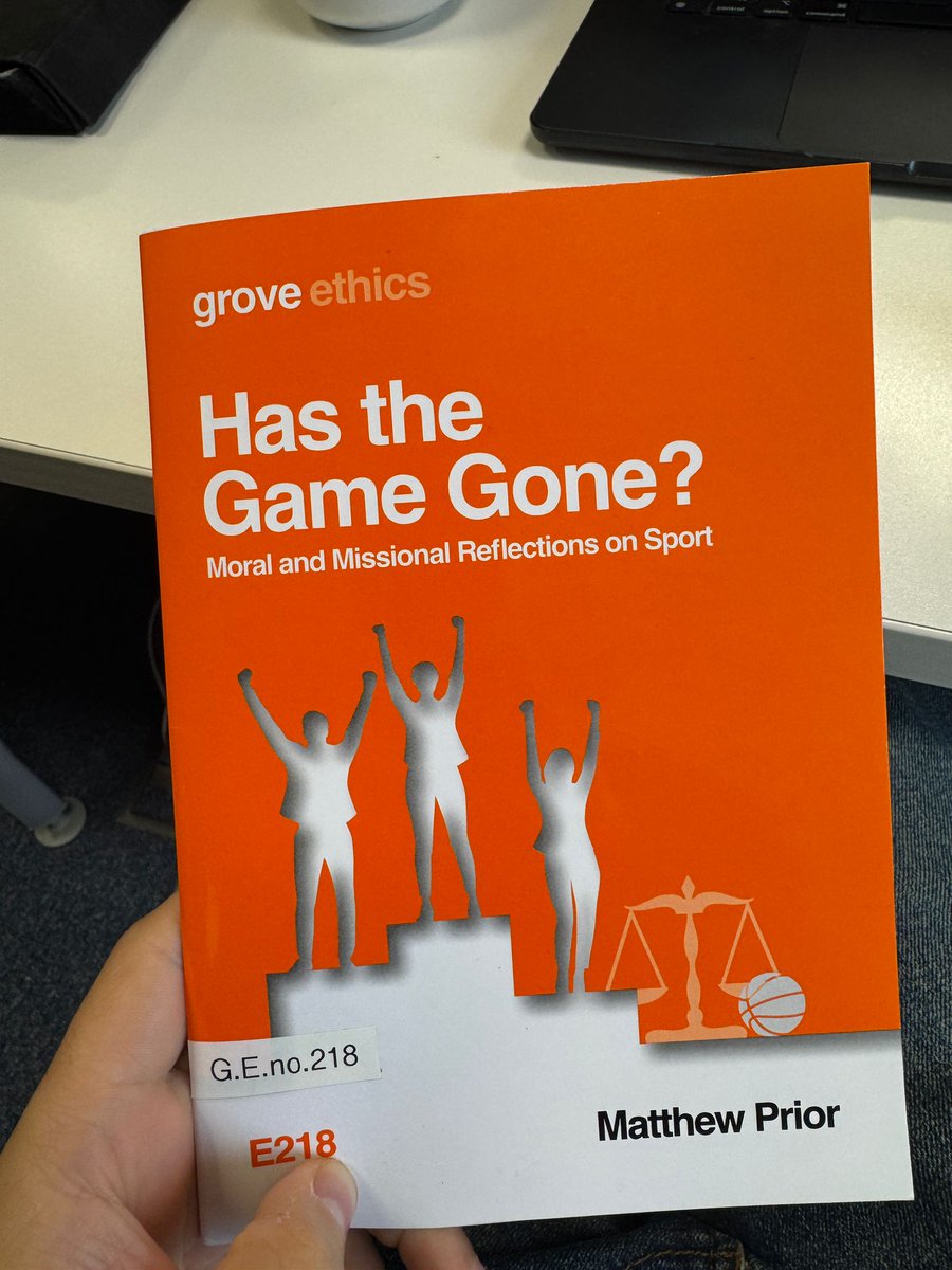 JonnyReid_CIS's tweet image. Just read this from @GroveBooks by Matthew Prior from @stmellitus 

A useful introduction to what Christian involvement in sport can look like engaging especially with @LincolnHarvey and Rob Ellis. Positive too on @CIS_UK work amongst elite athletes.