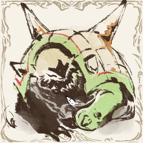 Kaoskiam's tweet image. Chespin Line #pokemonfanart