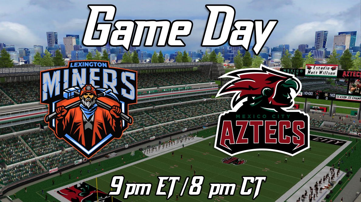 SFLAztecs's tweet image. Aztec are back and ready to get back to winning shape in front of the home crowd!
#AztecEmpire @simulationfl