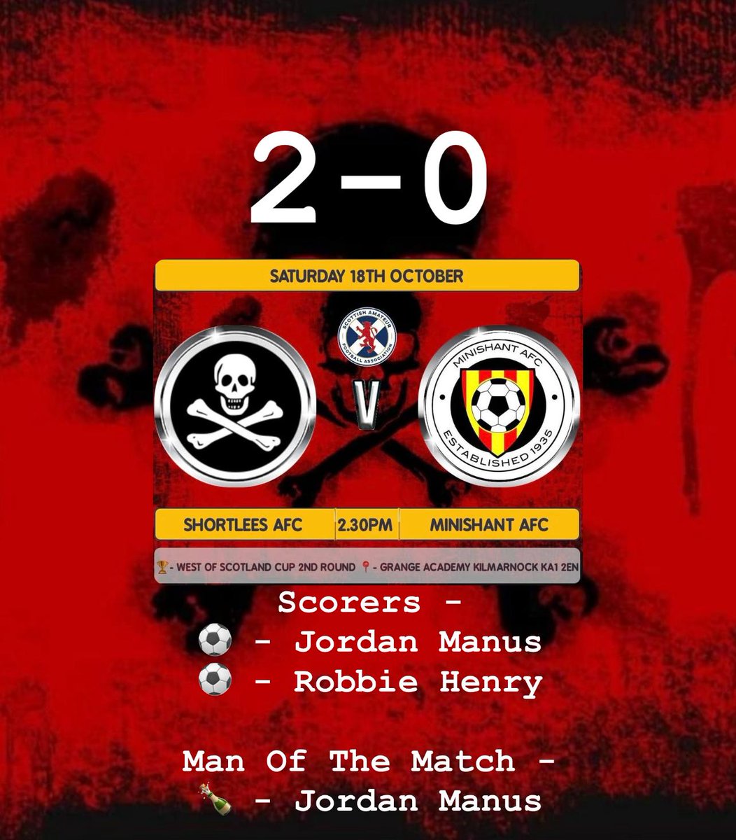 Shortlees Amateurs ⚫️☠️🔴 tweet media