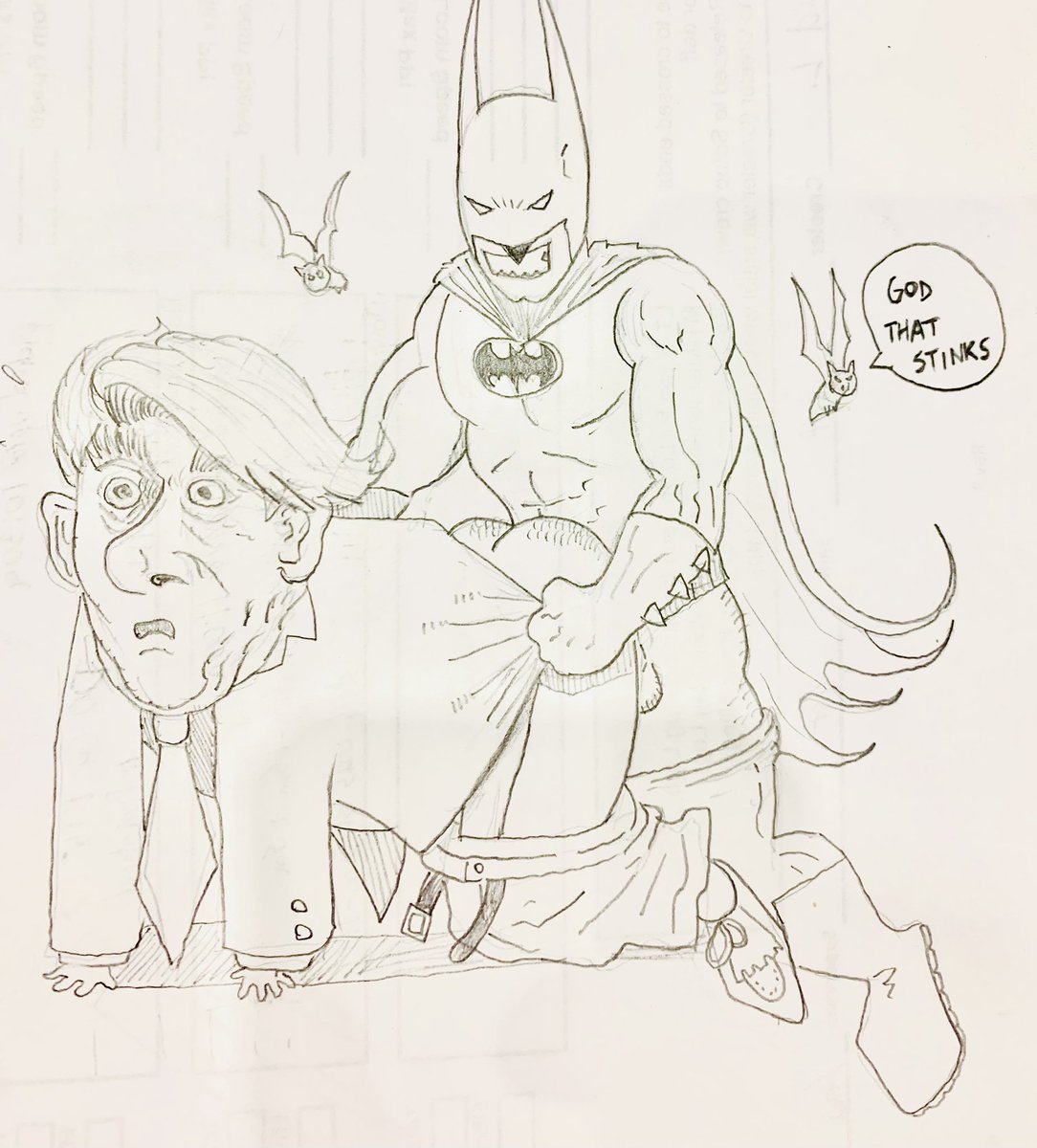 Trump and Batman