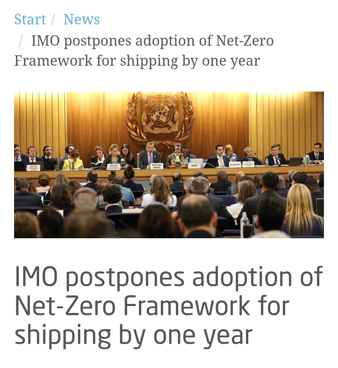 International shipping keeps emitting greenhouse gases like there's no tomorrow, while it largely eliminated its cooling sulphur emissions. 

Ignorant policies lead to dire outcomes

1/