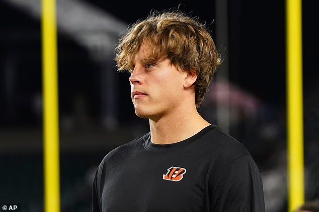 NFCNorthNewss's tweet photo. 🚨🚨DEVELOPING: JJ McCarthy’s camp has sent #Bengals QB Joe Burrow a cease and desist letter over potential PR identity theft.

McCarthy believes he’s coined the “messy hair white boy” look and finds Burrow’s new look “flattering but excessive.”

In the letter sent to Burrows legal team McCarthy states, “If you don’t change your look, maybe when I get back on the field I’ll start playing good and people will forget all about the other number 9 in Cincinnati. Trust me buddy, you don’t want that.”