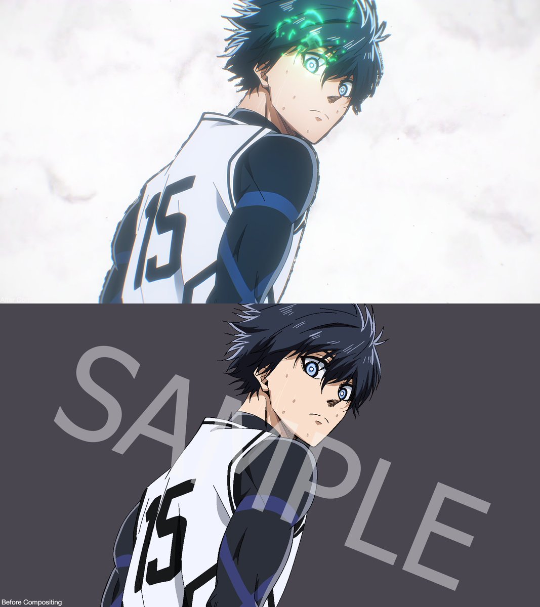 IrregularVFX's tweet image. BLUE LOCK Anime compositing Before and After
#bluelock #compositing