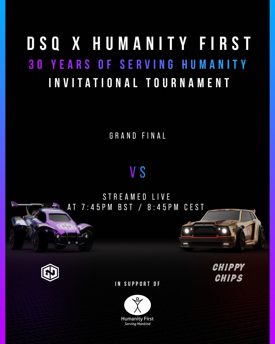 Here you have it, the grand final is here 🏁

Team Endpoint take on Team Chippy Chips to be crowned the winner of this fantastic tournament! 

Head onto the stream and cheer them on 🎉