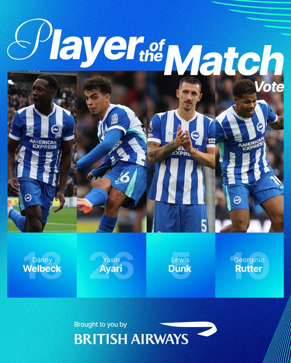 Brighton & Hove Albion tweet media