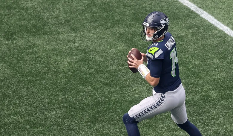 xEP_Network's tweet photo. Player Prop Trends that are 100% over the last 5 games:

Baker Mayfield — 200+ Passing Yards
Caleb Williams — 200+ Passing Yards
Daniel Jones — 200+ Passing Yards
Drake Maye — 200+ Passing Yards
Sam Darnold — 200+ Passing Yards
Ashton Jeanty — 40+ Rushing Yards
Cam Skattebo — 40+ Rushing Yards
J.K. Dobbins — 40+ Rushing Yards
Jahmyr Gibbs — 50+ Rushing Yards
Kyren Williams — 50+ Rushing Yards
CeeDee Lamb — 80+ Receiving Yards
Jaxon Smith-Njigba — 70+ Receiving Yards
Quentin Johnston — 40+ Receiving Yards
Trey McBride — 40+ Receiving Yards