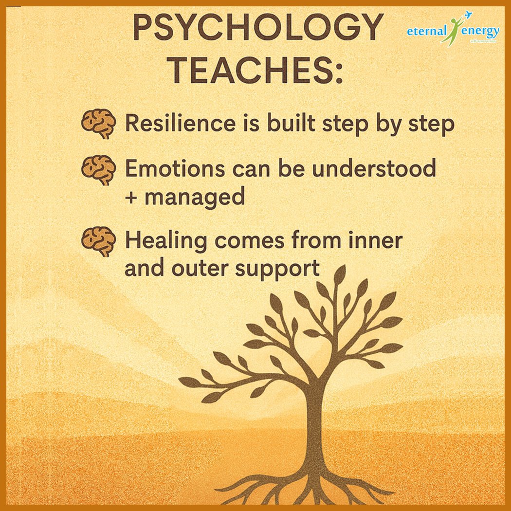 ineternalenergy's tweet photo. When life feels heavy, strength can be found in both faith and psychology. 
Faith reminds us of meaning+hope, while psychology equips us with tools for resilience+healing. Together, they form a bridge between heart and mind—guiding us through hard times with balance and strength. https://t.co/zq7O78FrHQ