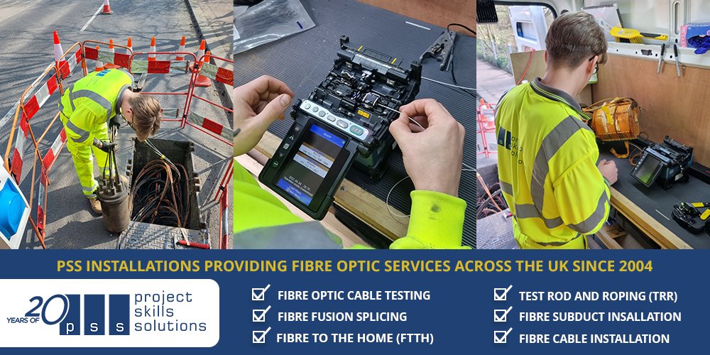 PSS_Installs's tweet image. Network fault? We’ll find it ✅
Cabling damage? We’ll fix it 🔧
Need testing? Certified 📈
PSS = Fast, reliable repairs.
👉 bit.ly/2TTQt38
#FibreRepairs #NetworkTesting #Cabling #FibreOptic