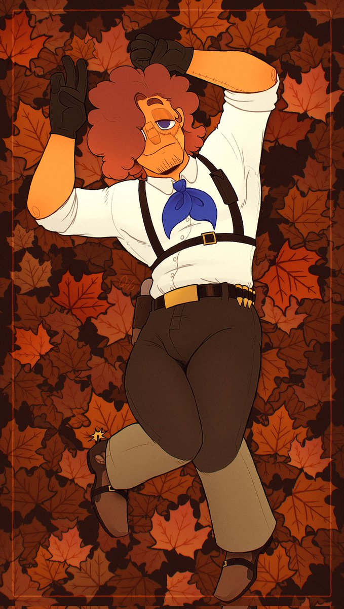 Qelo_draws's tweet image. Comisión para @SpiritLilArtist 🍁🍂
#welcomehomepuppetshow #puppetoc #welcomehomeoc #Commissionart