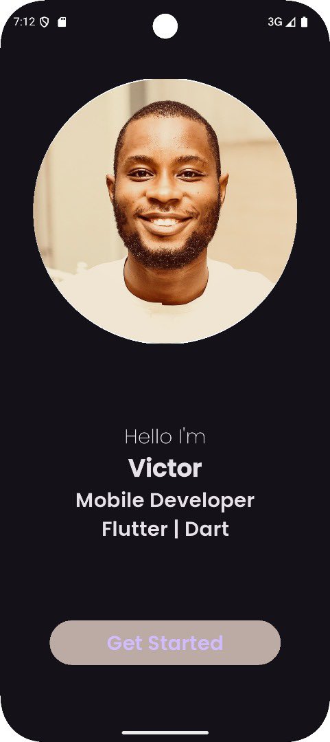 Veek_torrh's tweet image. Just completed Stage 0 of the #HNG Internship 🚀
Built my Flutter Personal Portfolio App with About, Skills & Contact sections — and a Light/Dark theme toggle 🌗
💡 Learned to:
•Structure widgets for clean UI
•Implement theme switching
•Deploy Flutter apps on Appetize