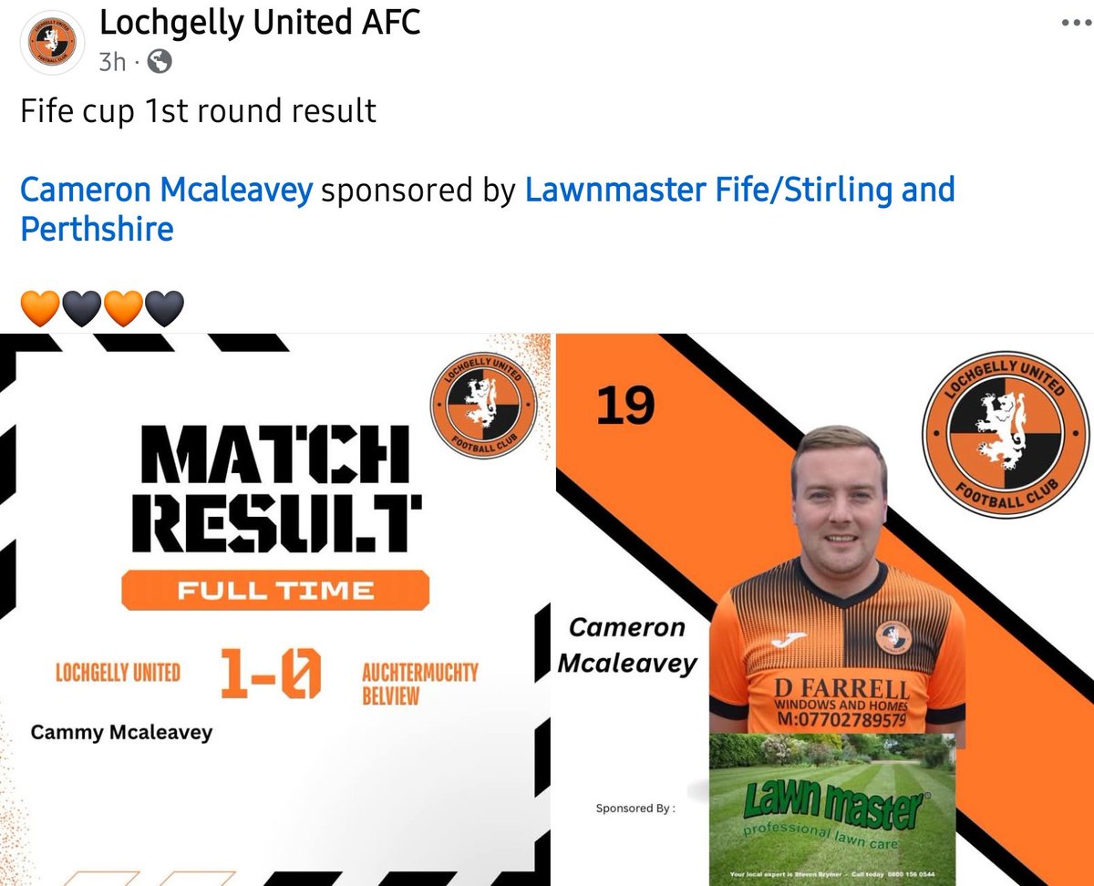 Fife Football tweet media