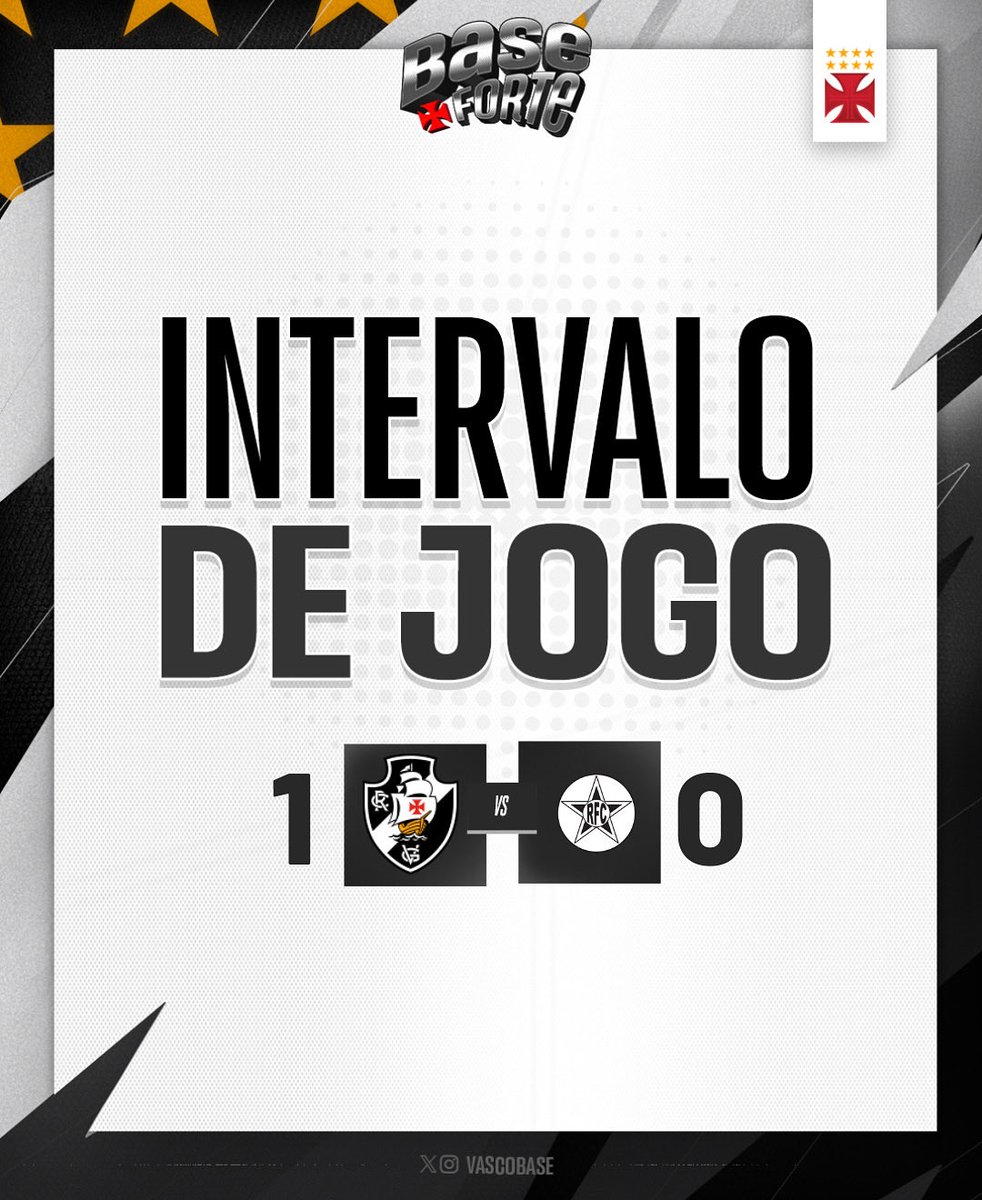 vascobase's tweet photo. Intervalo de jogo para o sub-15!
📺 VascoTV
#VASxRES | 1️⃣-0️⃣
#CopaRioSub15
#BaseForte
#VascoDaGama https://t.co/u67bKMF4q9