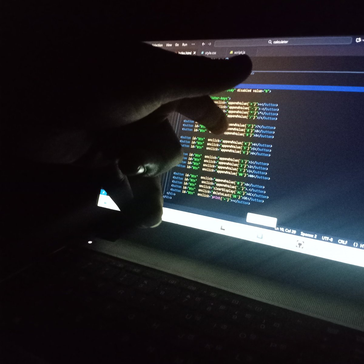 Oc_paschal_code's tweet image. Day 18 Learning JavaScript.
Almost went crazy trying to fix my project. It wasn’t working until my tutor pointed out something mising in my HTML. I’m just proud of how far I’ve come last month I knew nothing about JS, but look at me now. I’ll get there no mater how long it takes.