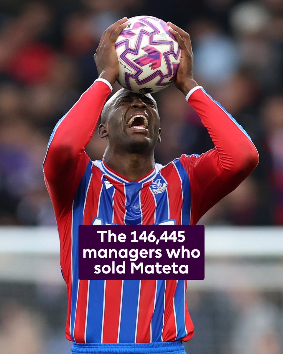 Own up, who sold Jean-Philippe Mateta? 😬