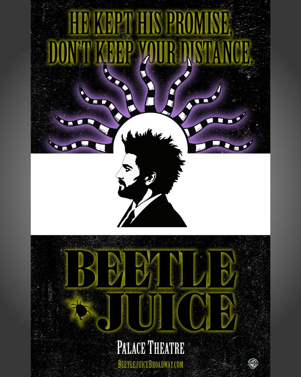 joelremixed's tweet photo. Beetlejuice returns to Broadway - poster mash-up edition! Beetlejuice as Judy and Evita! 
The ghost with the most is back on Broadway at the Palace Theatre Oct 8 → Jan 3!
#beetlejuicemusical #beetlejuicebroadway #beetlejuicefanart #fanart #nyc #palacetheatre #evita #judygarland https://t.co/QbKKjxeUEy