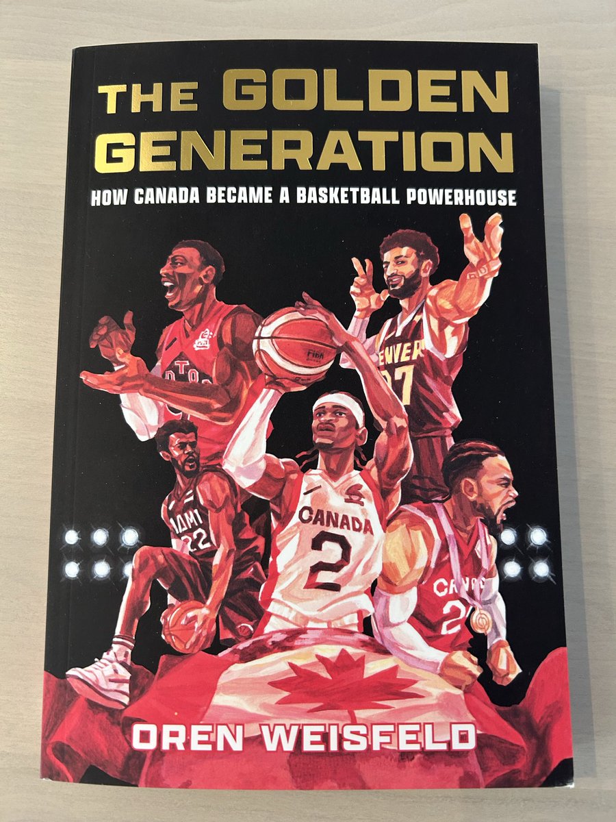 Congrats to @OrenWeisfeld on the new book! Can’t wait to check it out. 🇨🇦 🏀 