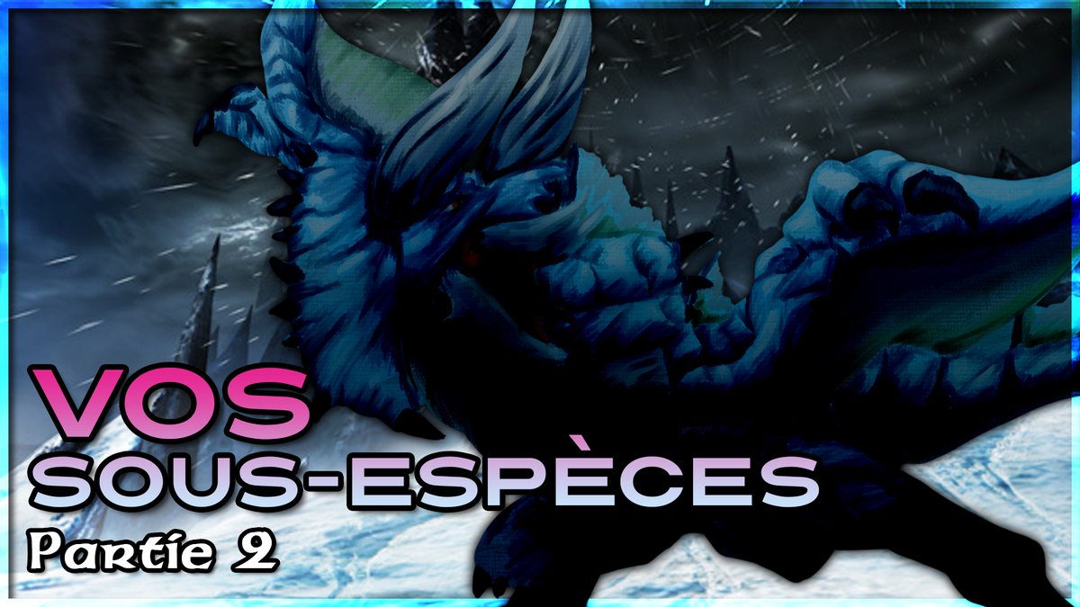 Nouvelle fournée de sous-espèces de Monster Hunter proposées par les abonnés (oui, je devais sortir cette vidéo il y a un an)

youtu.be/jVzFFaBPOpY