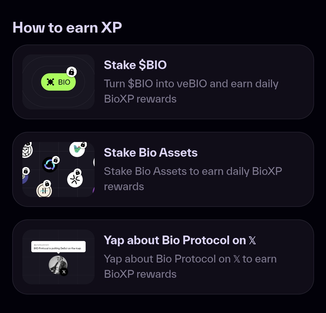 dewansumon73's tweet image. Exploring the future with @BioProtocol 
Stake $BIO, earn BioXP, and be part of a growing decentralized ecosystem! 
#BioProtocol #DeFi #Crypto