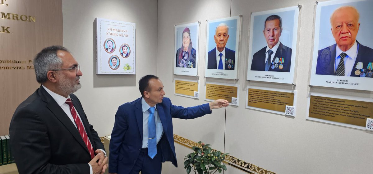 ybuankara's tweet photo. Rektörümüz Prof. Dr. Ali Cengiz Köseoğlu Özbekistan'da yeni kurulan Adil Yargı Akademisi'ni ziyaret etti. İkili işbirliği konularını görüşerek tecrübe alışverişinde bulundu.

@acengizkoseoglu
@Turkic_States
#TurkicUnity
#TURKUNİB 🇹🇷🇺🇿 https://t.co/HoTb3Cdar4