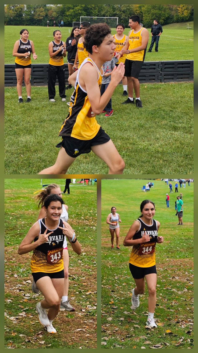Great effort by the <a href="/HHSHornets1/">Harvard High School</a> XC team at the KRC Championship at McHenry Township Park! Every runner improved their time from the KRC Preview; Cesar Solorio finished in 19:49 and Brenda Garcia in 24:33. Proud of everyone’s progress! #HarvardRising <a href="/D50Athletics/">Harvard Athletics</a> <a href="/HarvardD50/">Harvard CUSD 50</a>